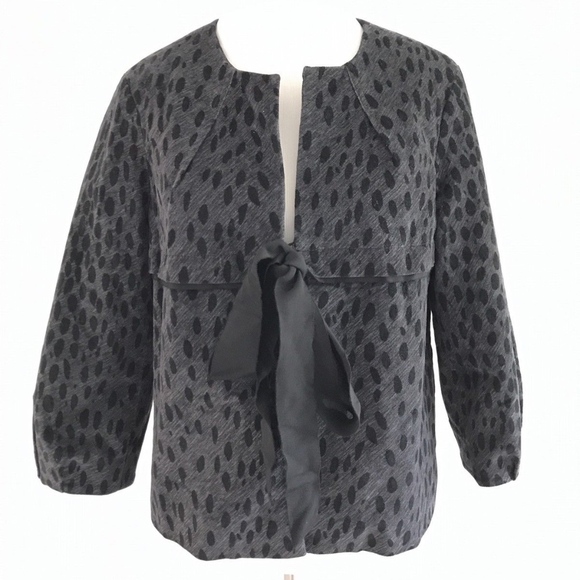 Michael Kors | Crop Suede Lined Jacket  Black - Picture 1 of 8